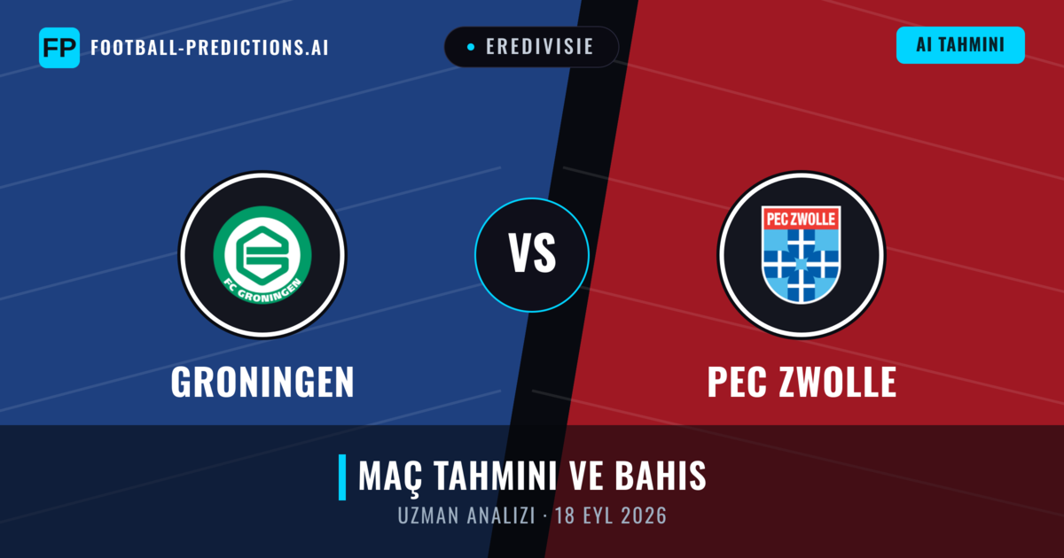 Groningen - PEC Zwolle — maç tahmini ve önizleme
