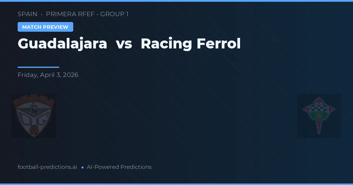 Guadalajara vs Racing Ferrol — hula at preview ng laban