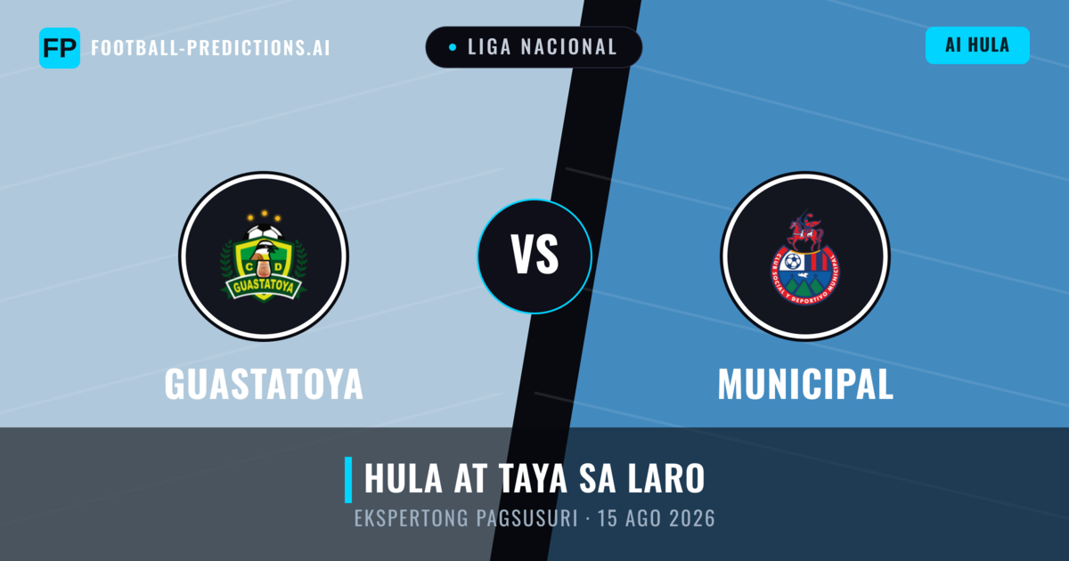 Guastatoya vs Municipal — hula at preview ng laban