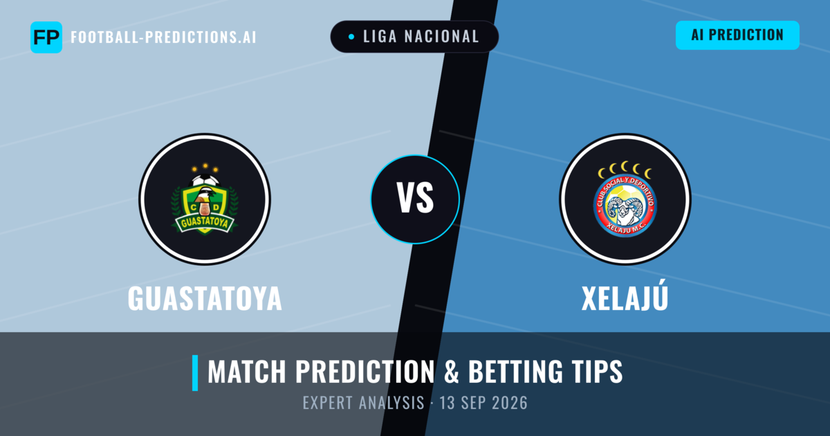 Guastatoya vs Xelajú — match prediction & preview