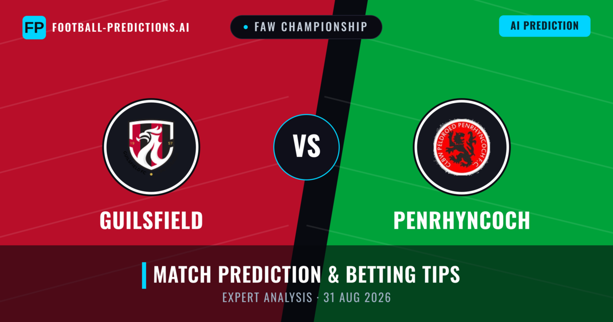 Guilsfield vs Penrhyncoch — match prediction & preview