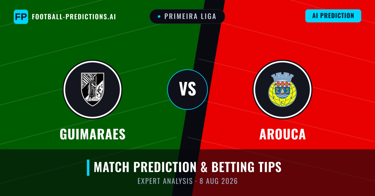 Vitória SC vs Arouca — match prediction & preview