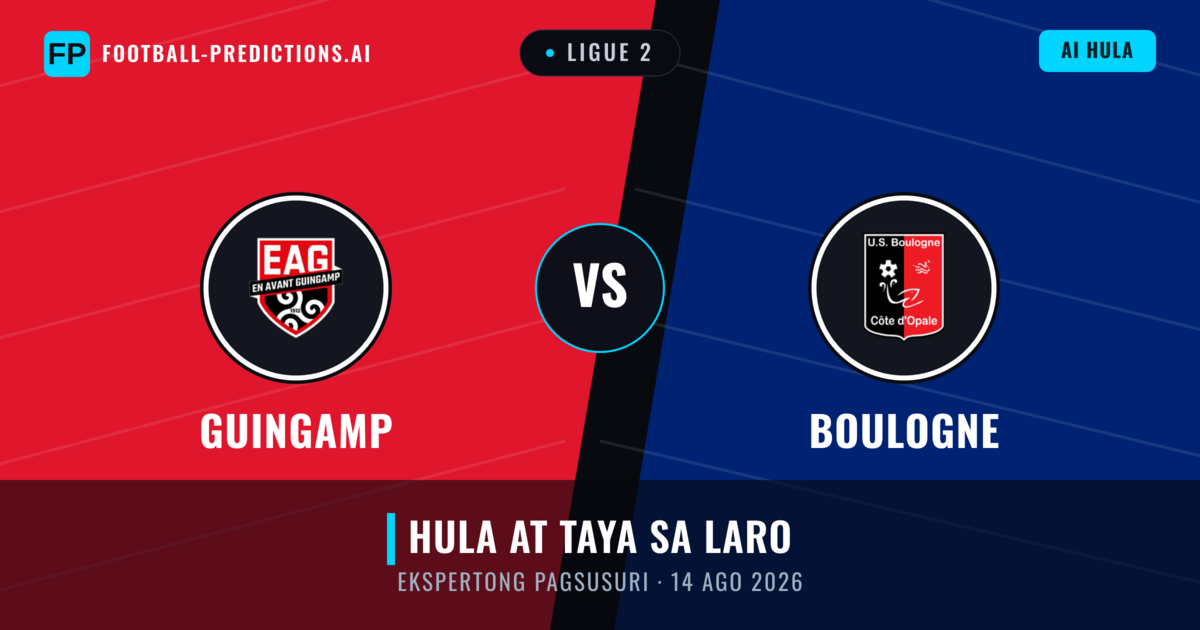 Guingamp vs Boulogne — hula at preview ng laban