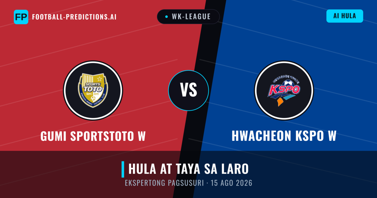 Gumi Sportstoto W vs Hwacheon KSPO W — hula at preview ng laban