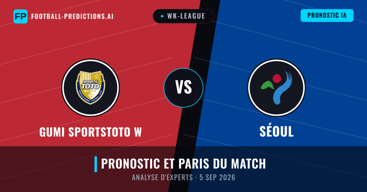 Gumi Sportstoto W vs Séoul — pronostic et avant-match