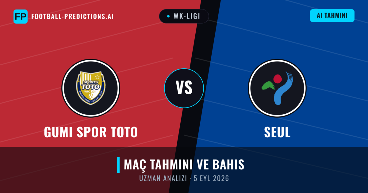 Gumi Spor Toto - Seul — maç tahmini ve önizleme