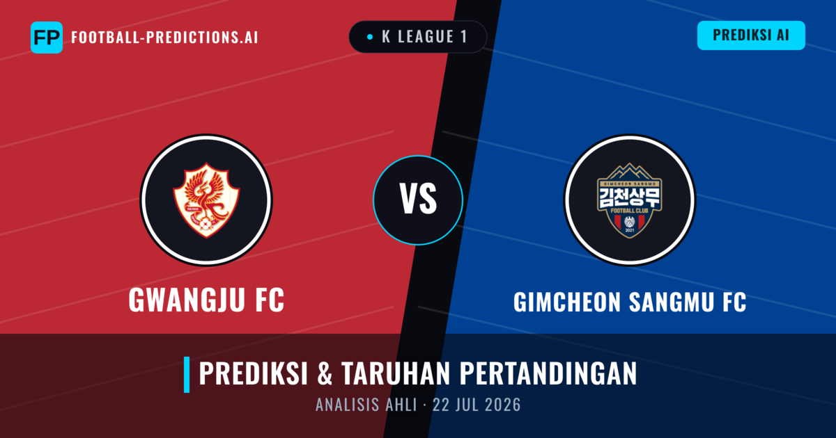 Gwangju FC vs Gimcheon Sangmu — prediksi dan pratinjau pertandingan