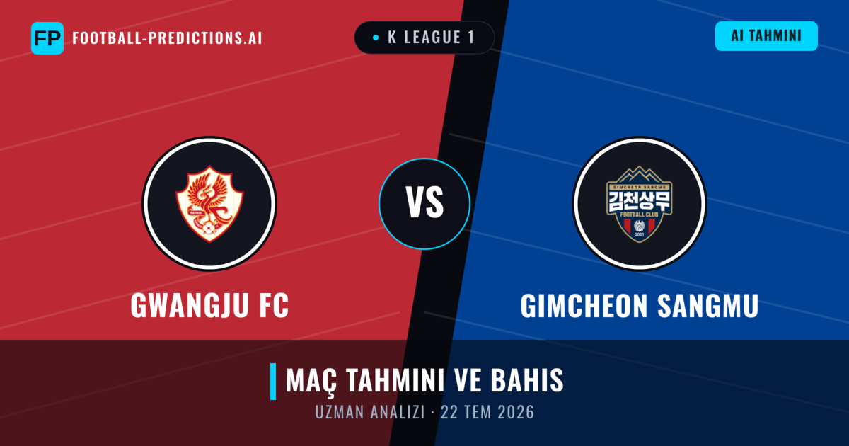Gwangju FC - Gimcheon Sangmu — maç tahmini ve önizleme