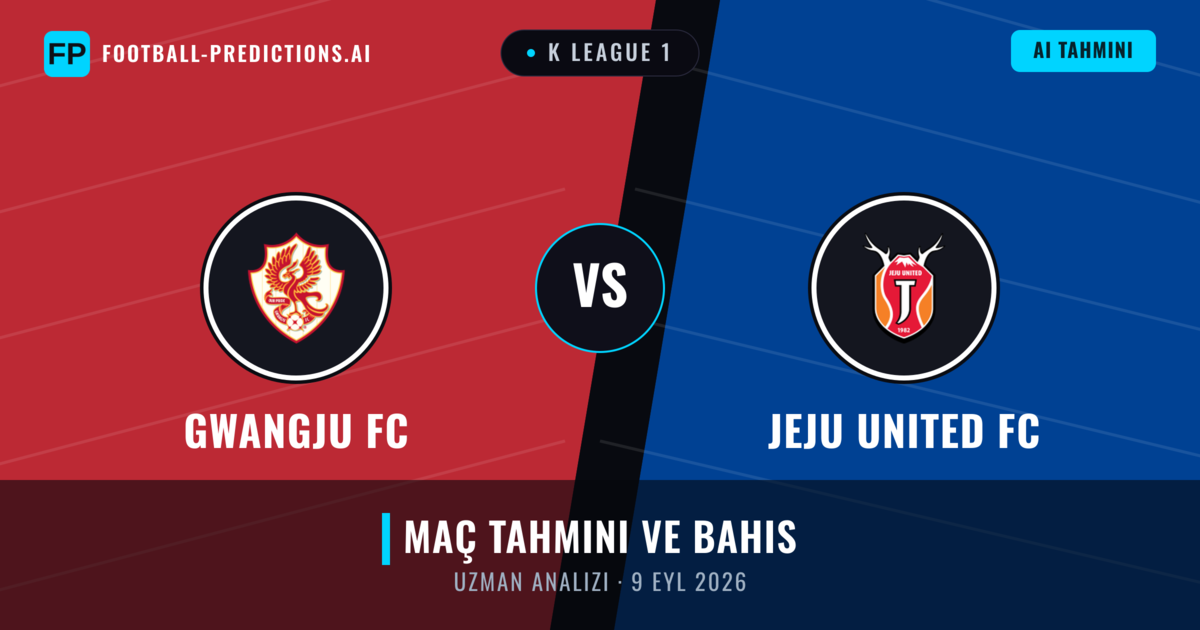 Gwangju FC - Jeju United FC — maç tahmini ve önizleme