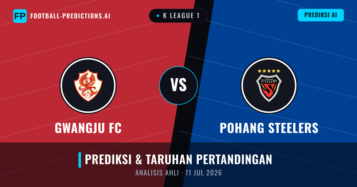 Gwangju FC vs Pohang Steelers — prediksi dan pratinjau pertandingan