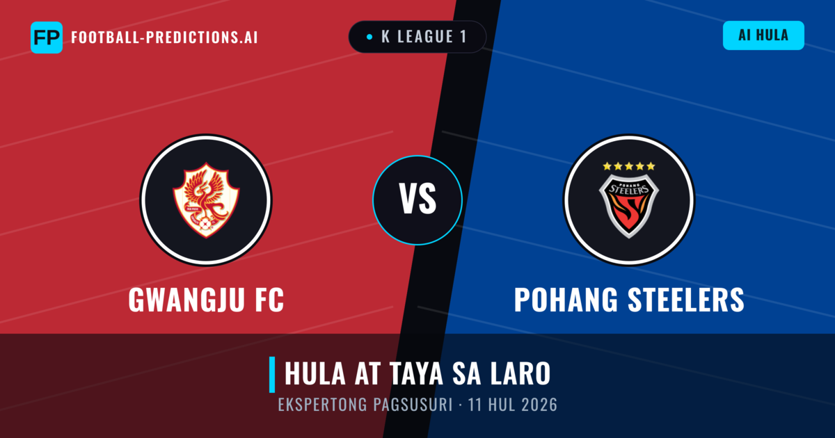 Gwangju FC vs Pohang Steelers — hula at preview ng laban