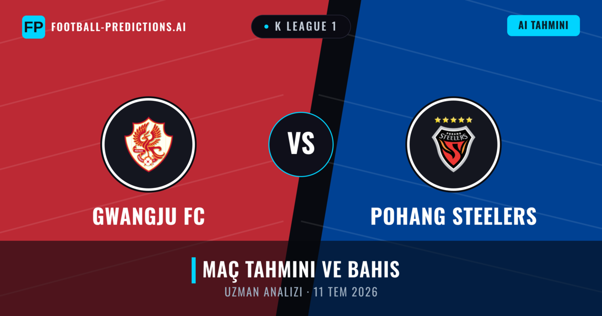 Gwangju FC - Pohang Steelers — maç tahmini ve önizleme