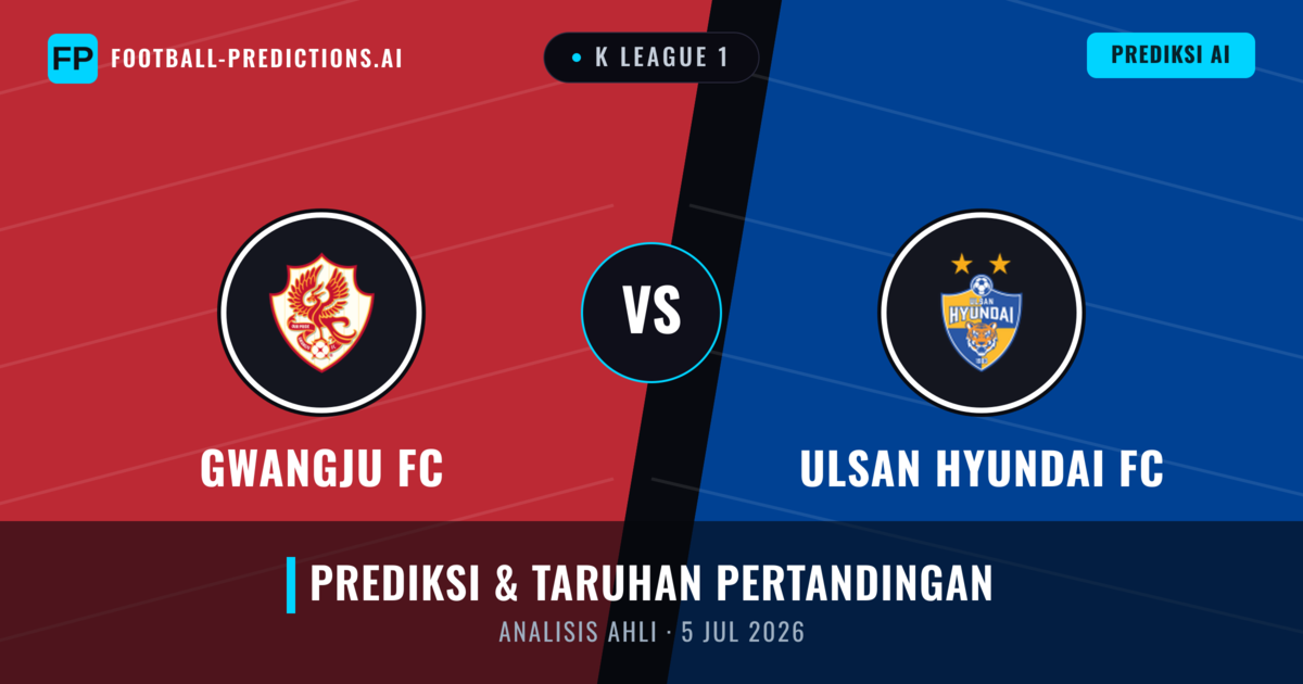 Gwangju FC vs Ulsan Hyundai — prediksi dan pratinjau pertandingan