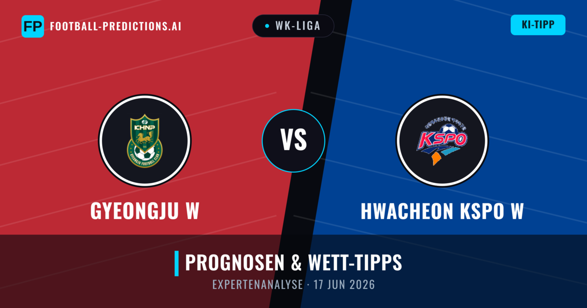 Gyeongju W vs Hwacheon KSPO W — Prognose und Spielvorschau