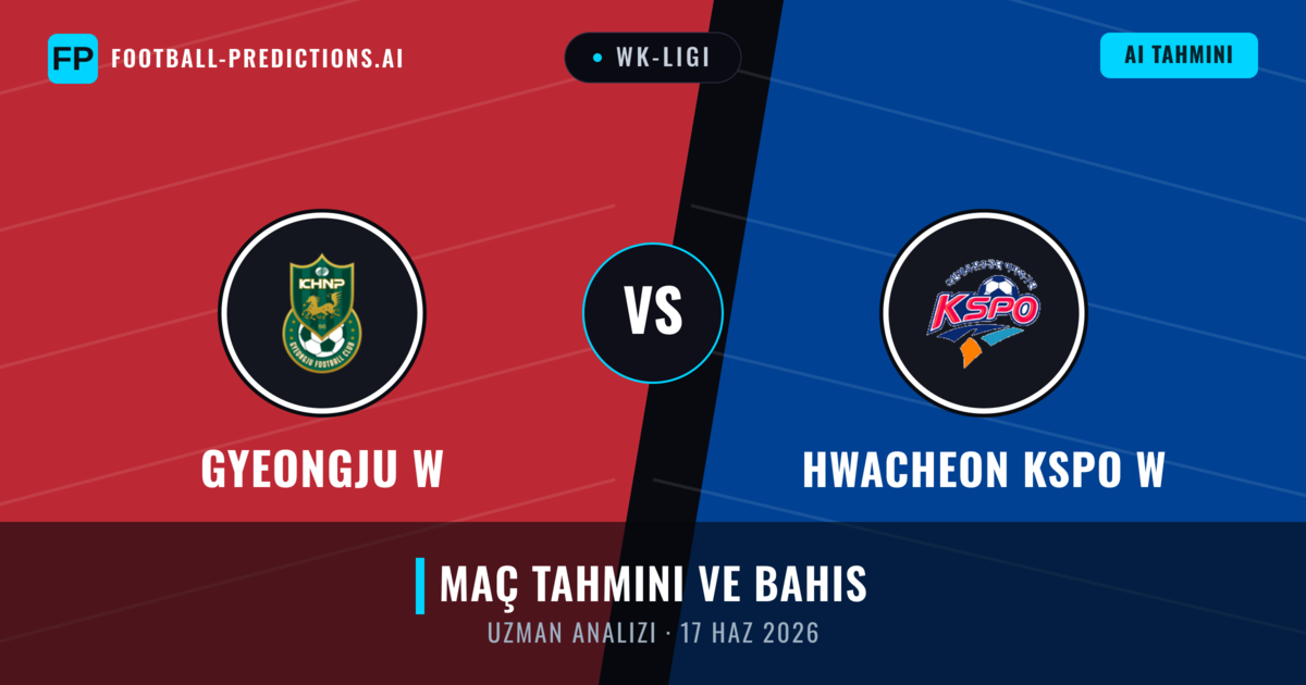 Gyeongju W - Hwacheon KSPO W — maç tahmini ve önizleme