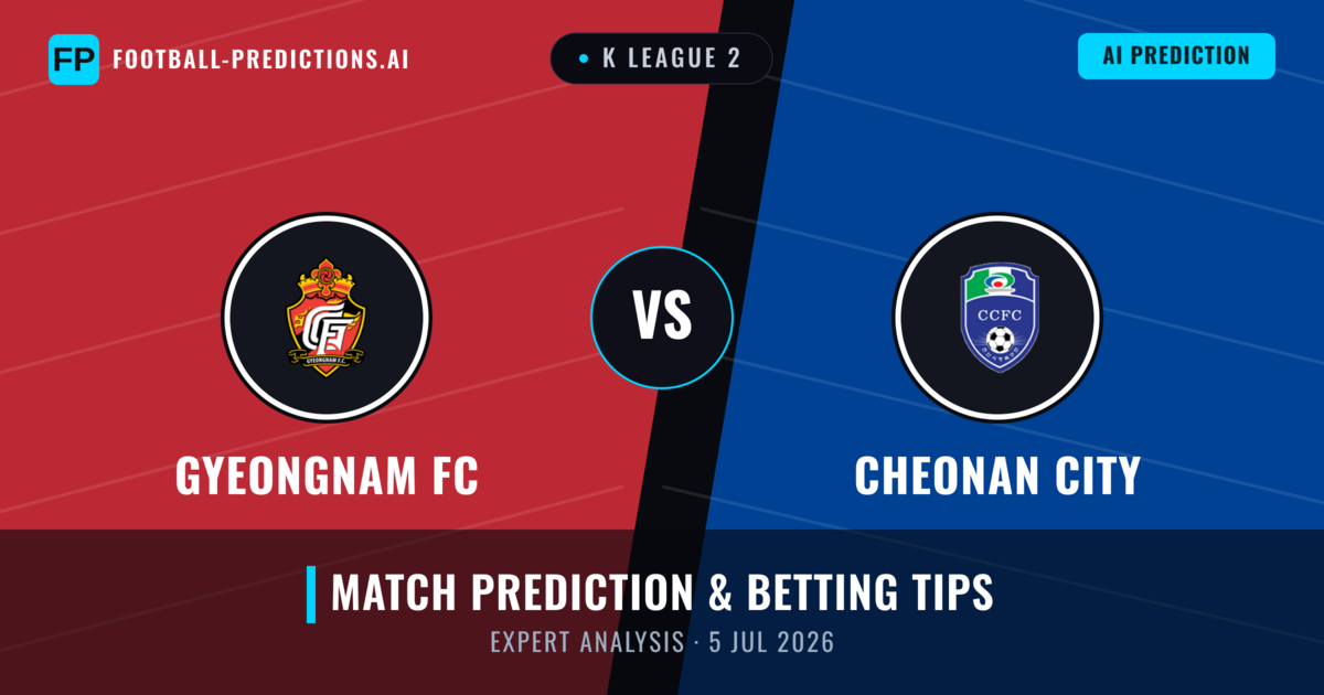 Gyeongnam FC vs Cheonan City — match prediction & preview