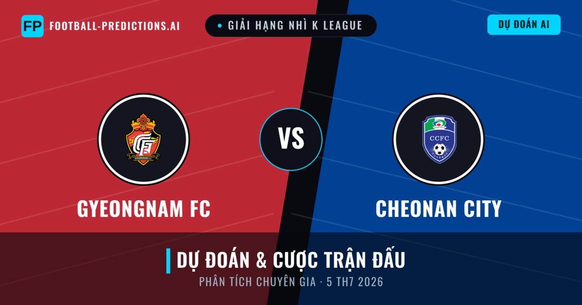 Gyeongnam FC vs Cheonan City — dự đoán và xem trước trận đấu