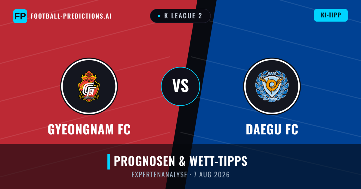 Gyeongnam FC vs Daegu FC — Prognose und Spielvorschau