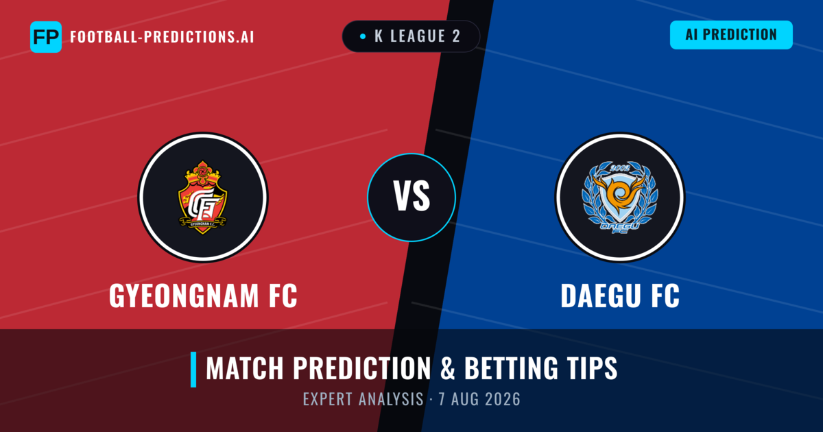 Gyeongnam FC vs Daegu FC — match prediction & preview