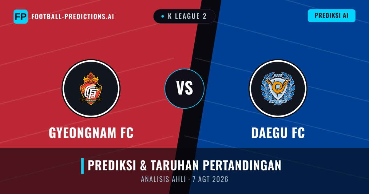 Gyeongnam FC vs Daegu FC — prediksi dan pratinjau pertandingan