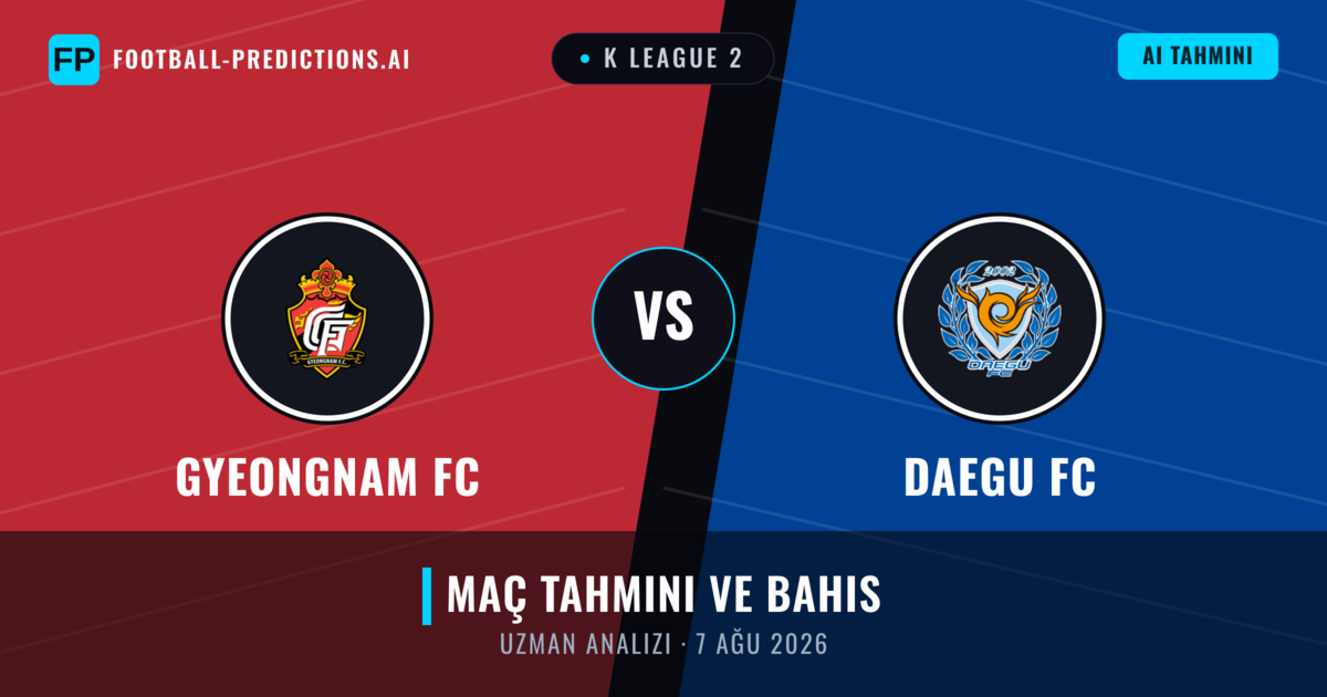 Gyeongnam FC - Daegu FC — maç tahmini ve önizleme