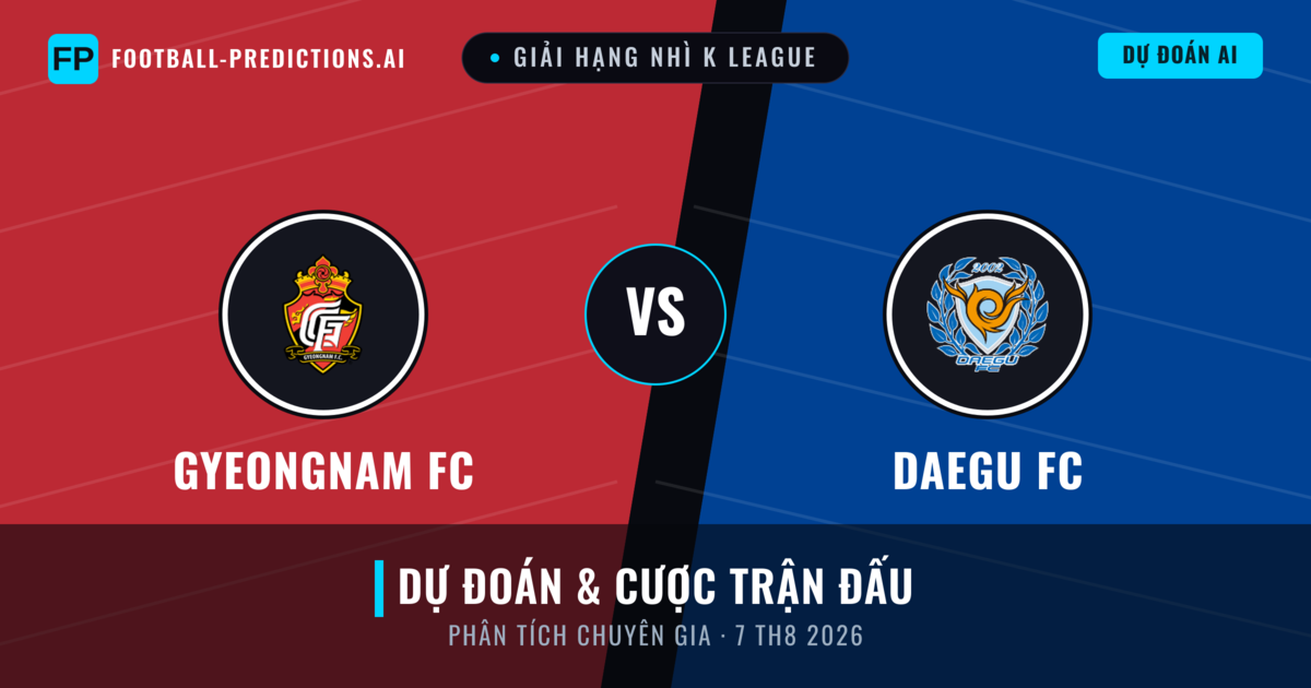 Gyeongnam FC vs Daegu FC — dự đoán và xem trước trận đấu
