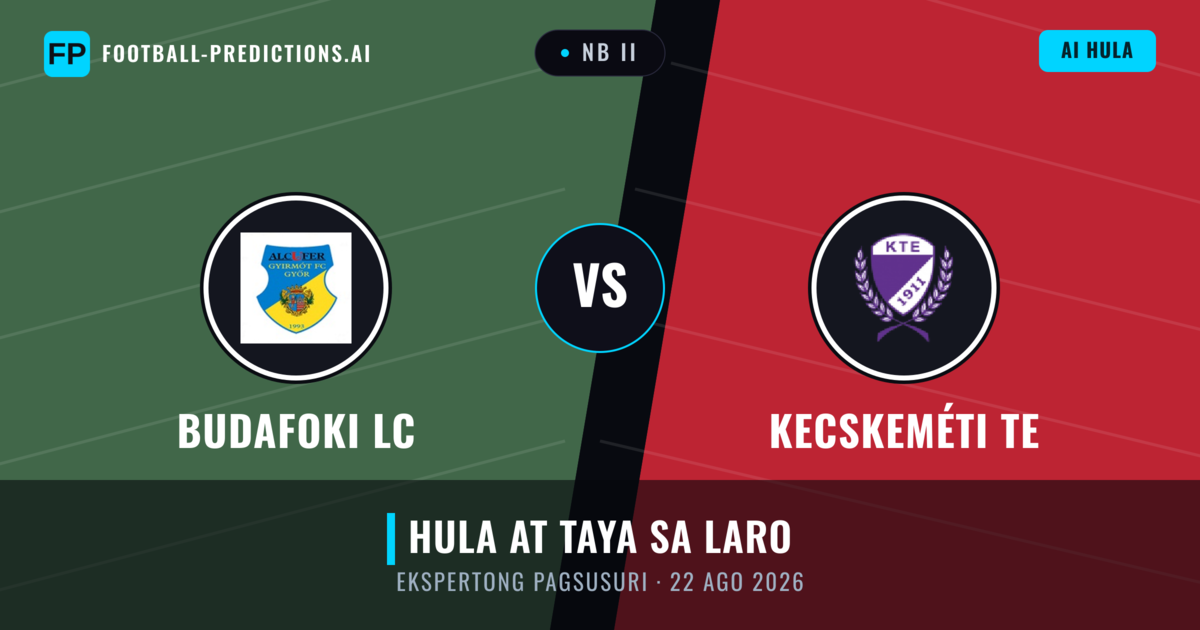 Budafoki LC vs Kecskeméti TE — hula at preview ng laban