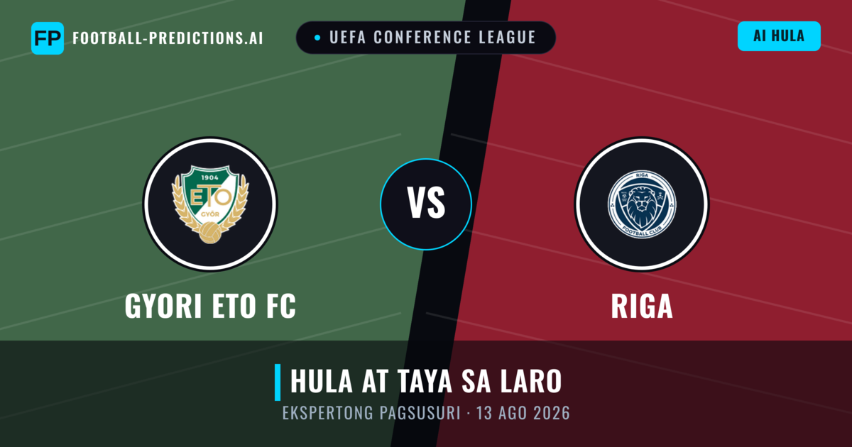 Gyori ETO FC vs Riga — hula at preview ng laban