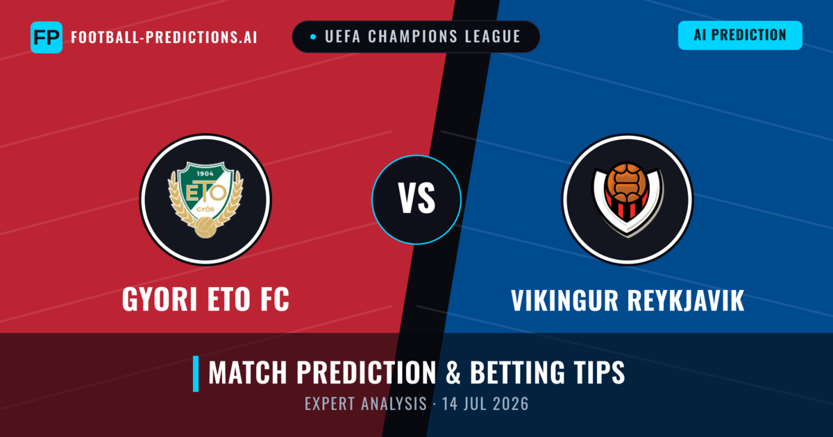 Gyori ETO FC vs Vikingur Reykjavik — match prediction & preview