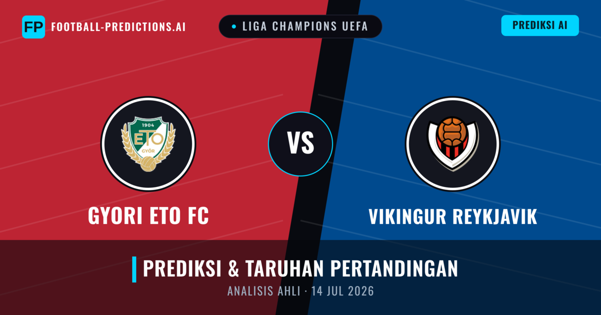 Győri ETO FC vs Vikingur Reykjavík — prediksi dan pratinjau pertandingan