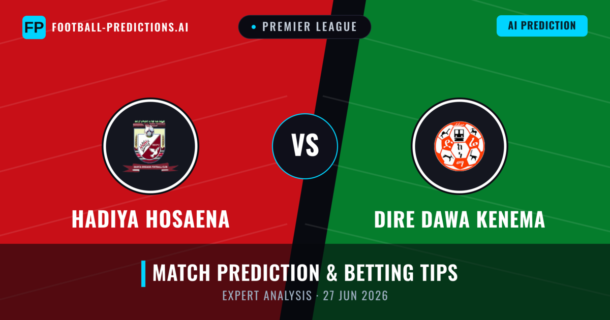 Hadiya Hosaena vs Dire Dawa Kenema — match prediction & preview