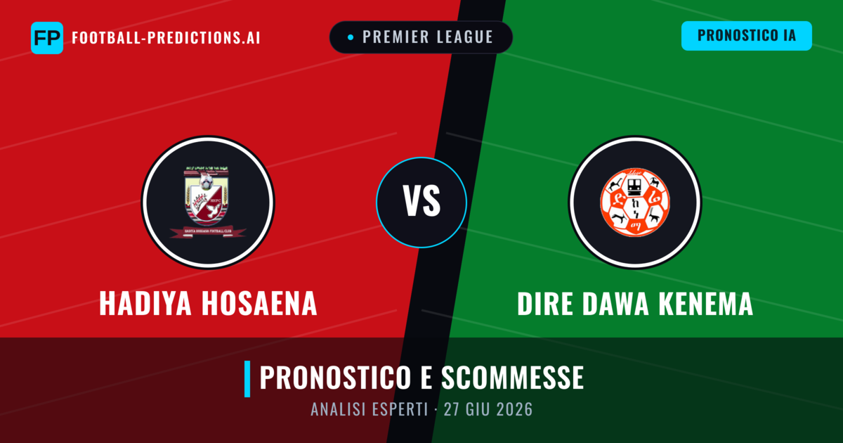 Hadiya Hosaena vs Dire Dawa Kenema — pronostico e anteprima del match