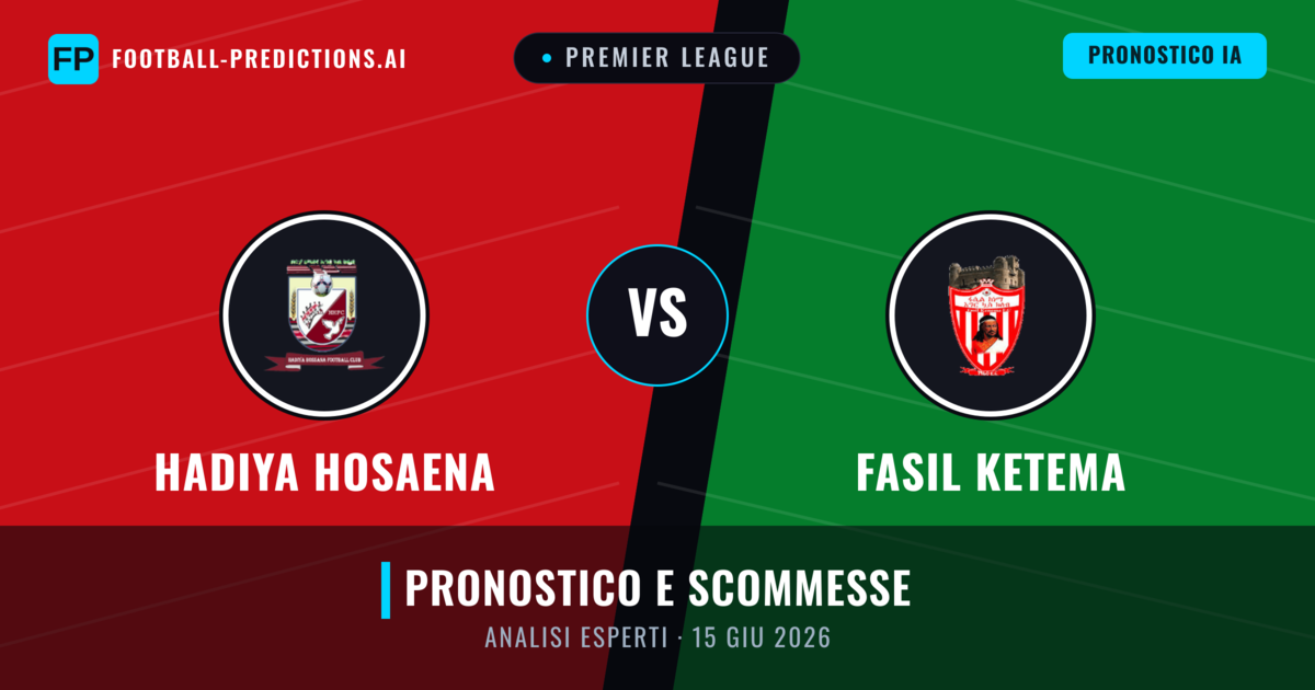 Hadiya Hosaena vs Fasil Ketema — pronostico e anteprima del match