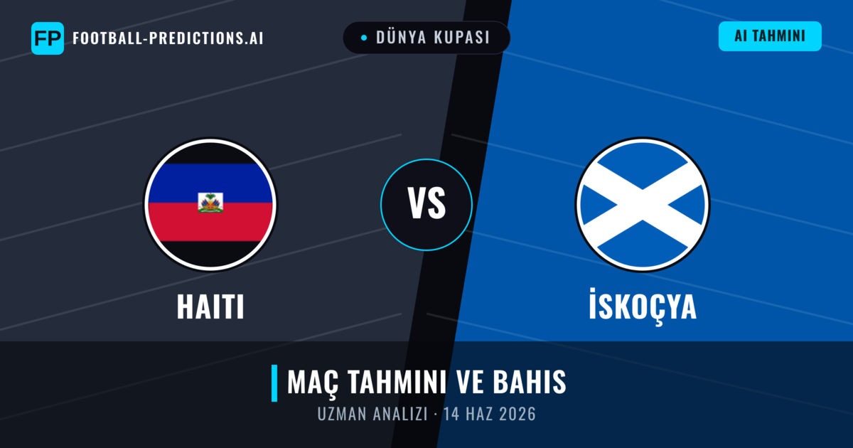 Haiti - İskoçya — maç tahmini ve önizleme