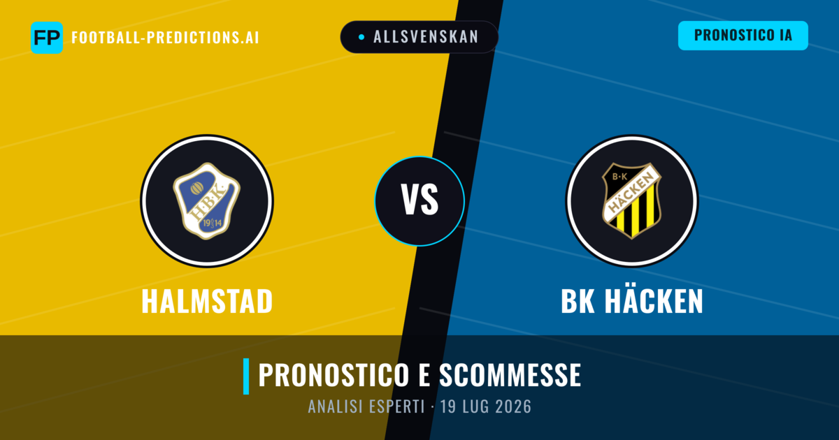 Halmstad vs BK Häcken — pronostico e anteprima del match