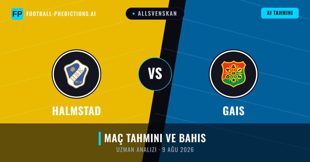 Halmstad - Gais — maç tahmini ve önizleme