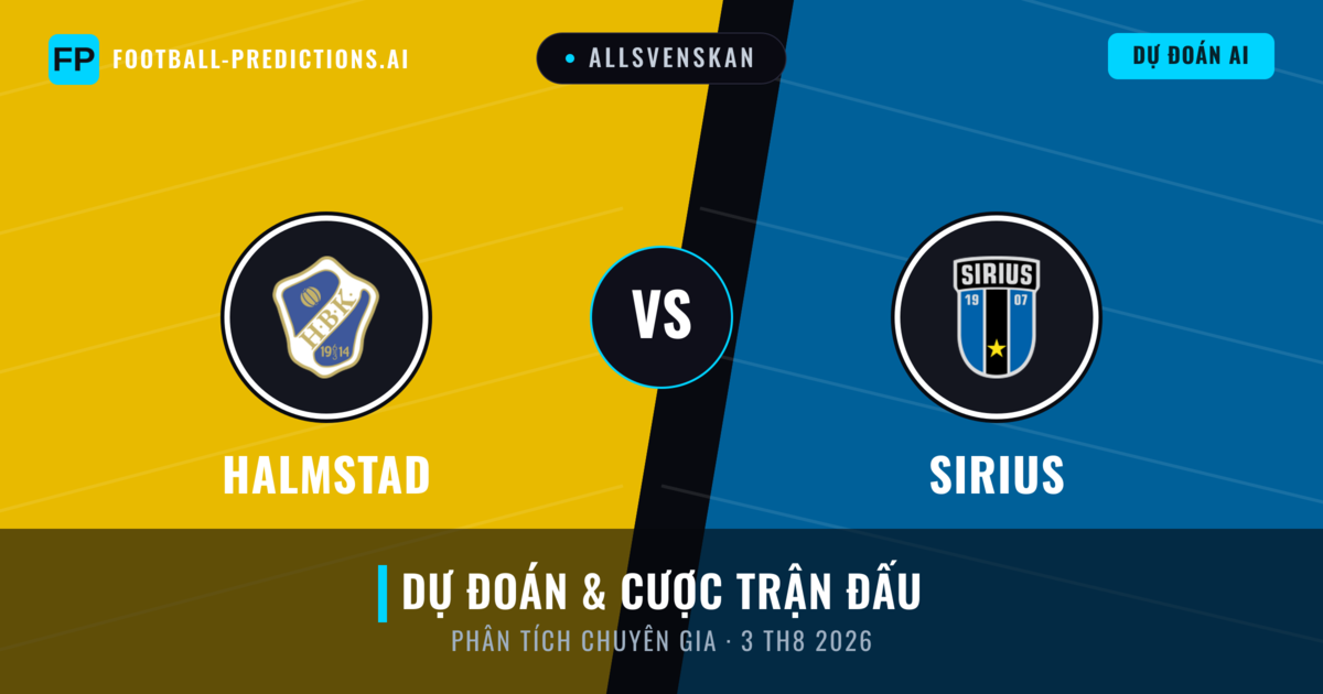 Halmstad vs Sirius — dự đoán và xem trước trận đấu