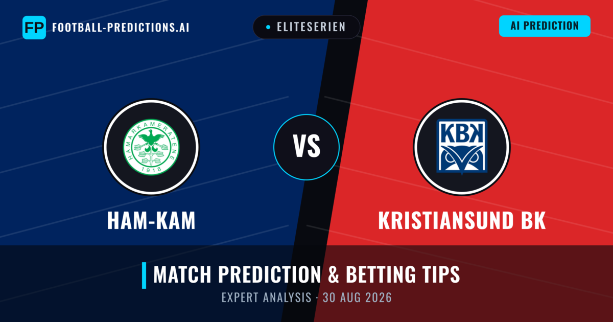 Ham-Kam vs Kristiansund BK — match prediction & preview