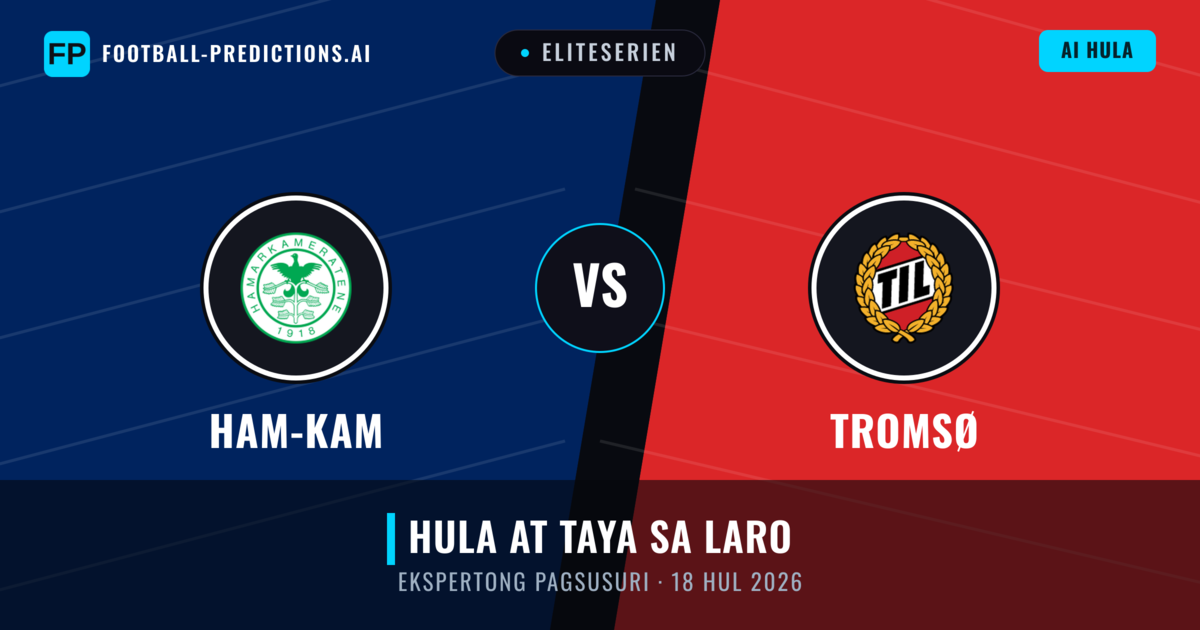 Ham-Kam vs Tromsø — hula at preview ng laban