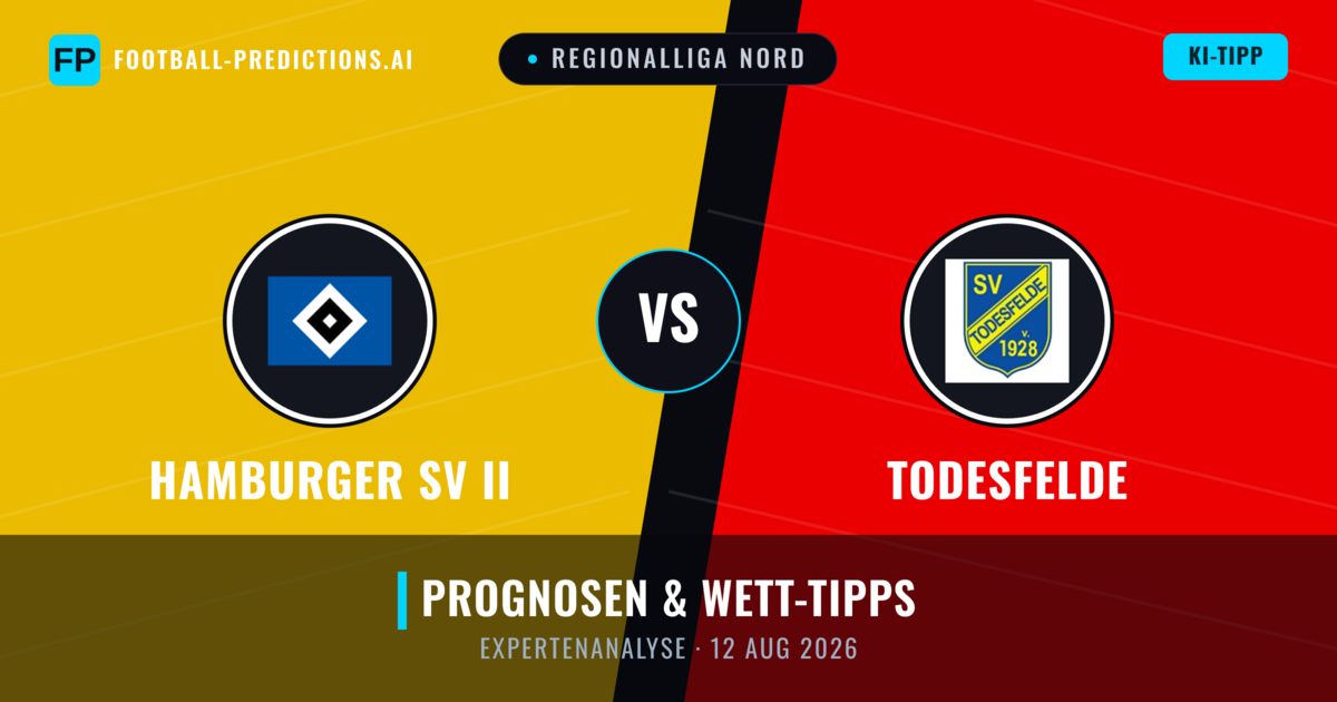Hamburger SV II vs Todesfelde — Prognose und Spielvorschau