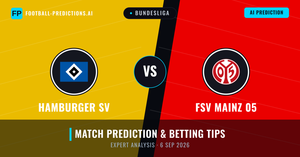 Hamburger SV vs FSV Mainz 05 — match prediction & preview