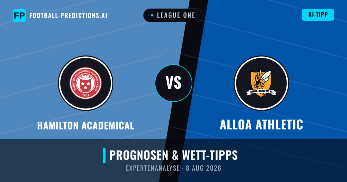 Hamilton Academical vs Alloa Athletic — Prognose und Spielvorschau