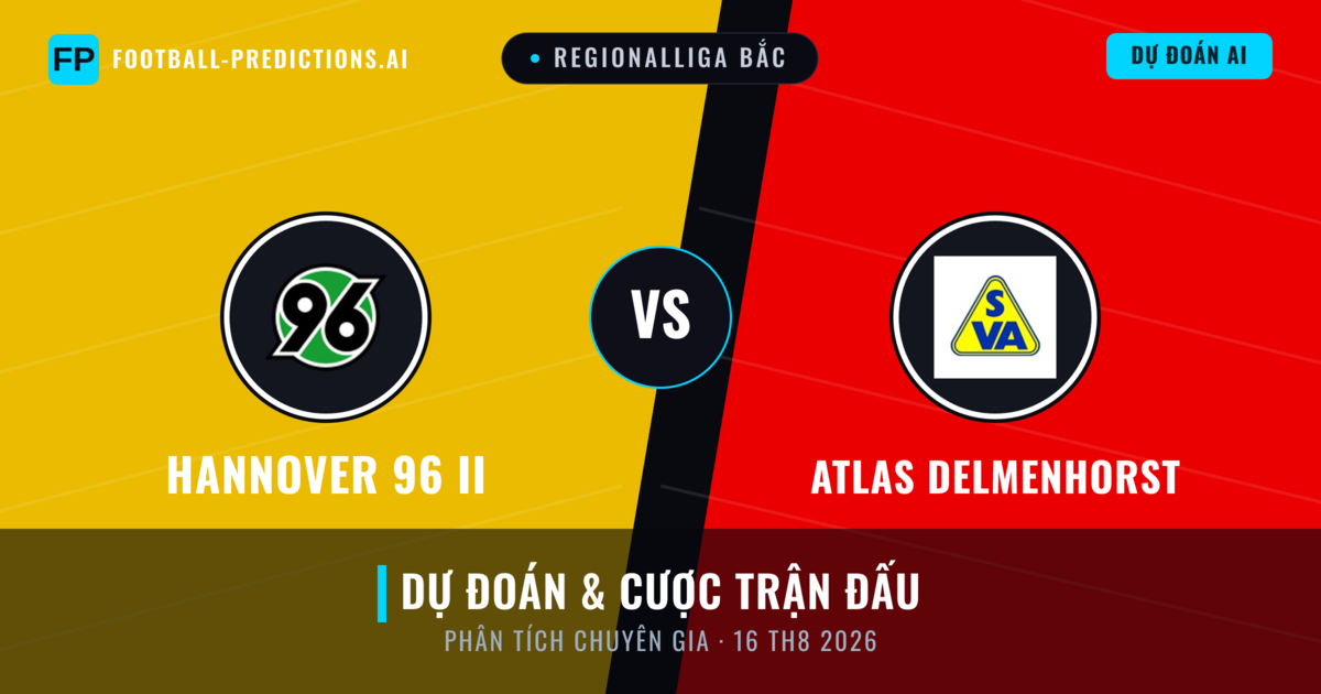 Hannover 96 II vs Atlas Delmenhorst — dự đoán và xem trước trận đấu