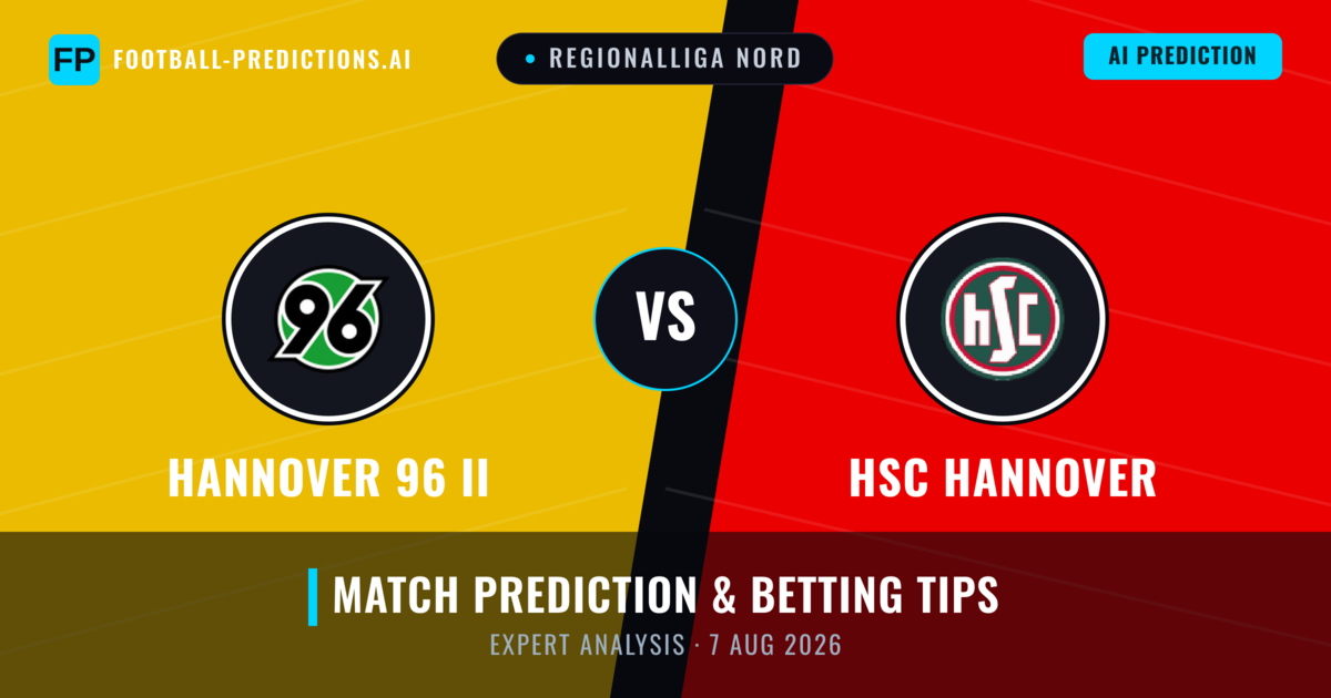 Hannover 96 II vs HSC Hannover — match prediction & preview