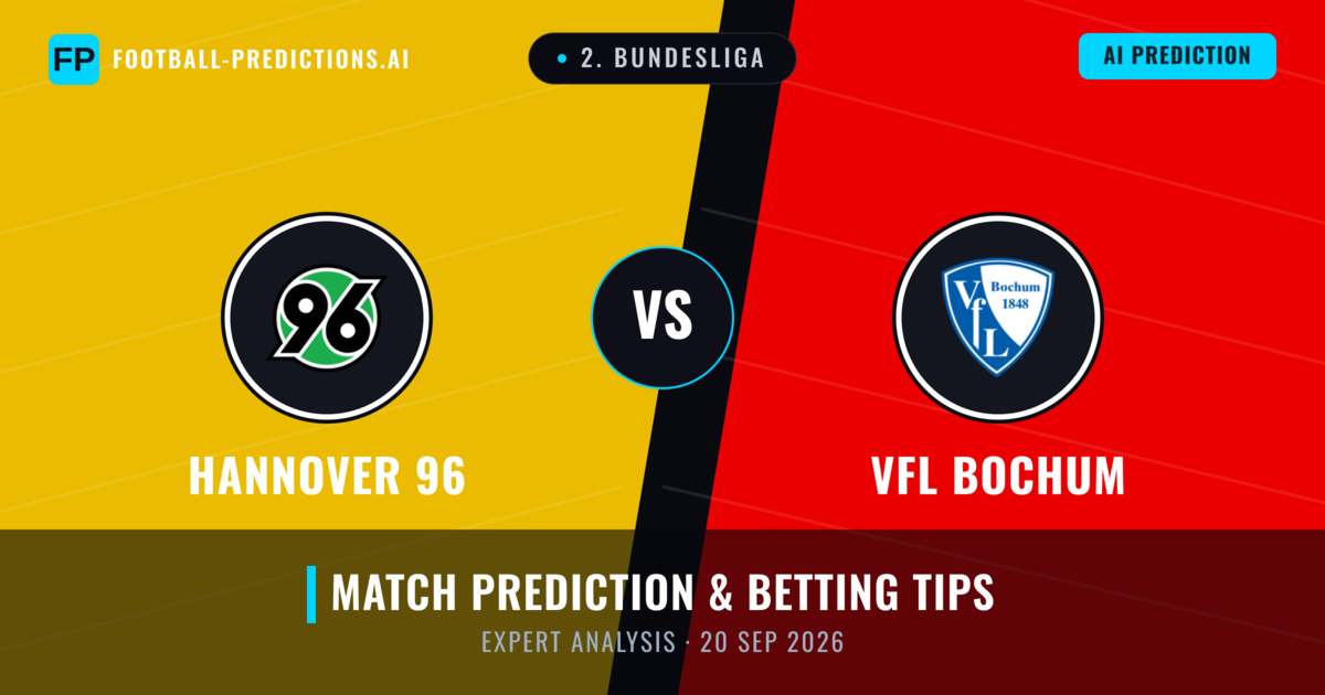 Hannover 96 vs VfL Bochum — match prediction & preview