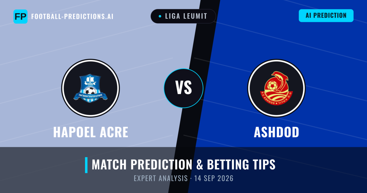 Hapoel Acre vs Ashdod — match prediction & preview