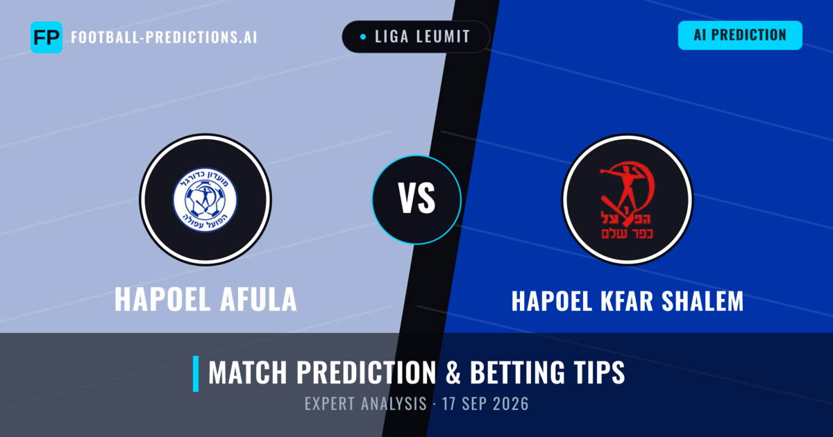 Hapoel Afula vs Hapoel Kfar Shalem — match prediction & preview