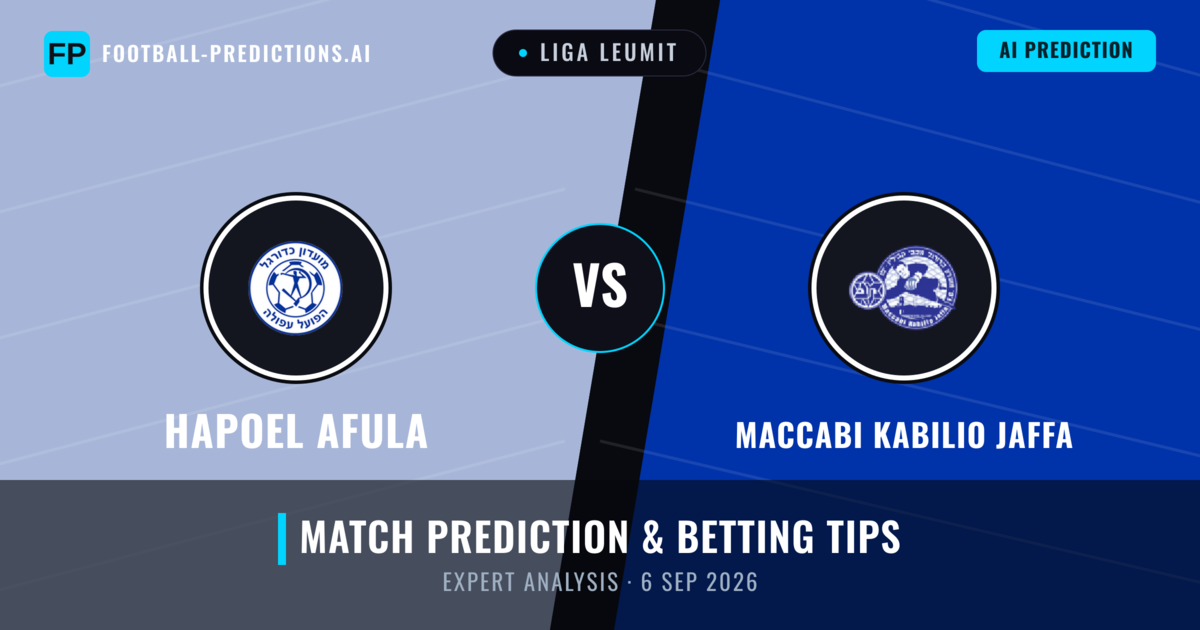 Hapoel Afula vs Maccabi Kabilio Jaffa — match prediction & preview