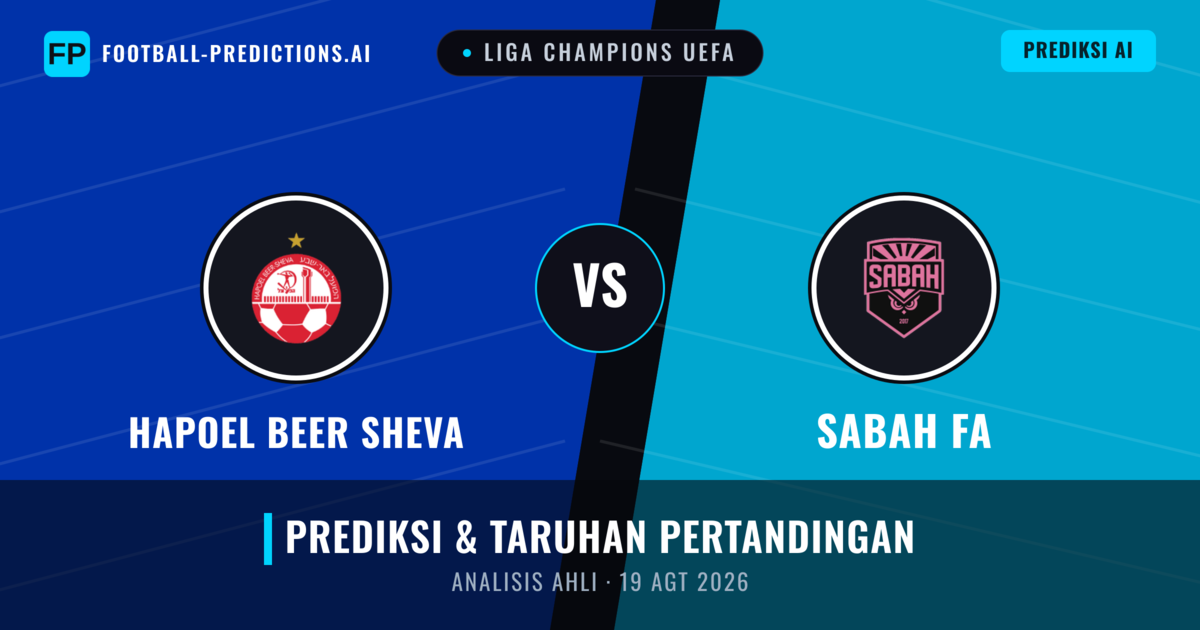 Hapoel Be'er Sheva vs Sabah FA — prediksi dan pratinjau pertandingan
