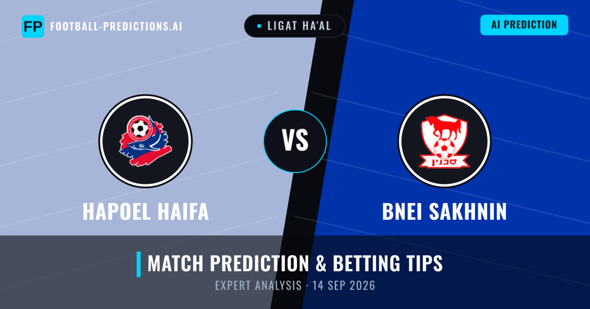 Hapoel Haifa vs Bnei Sakhnin — match prediction & preview